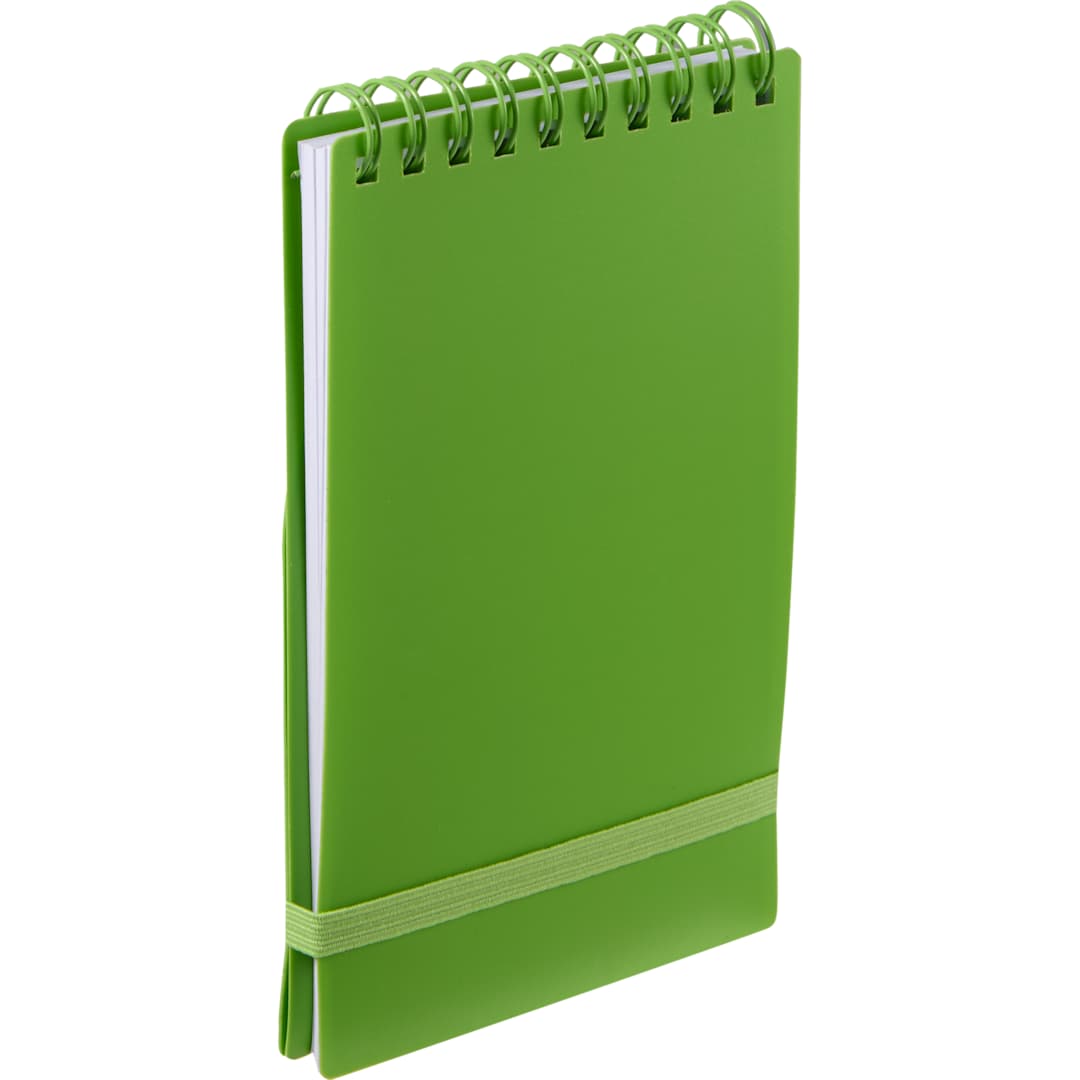 3&quot; x 5&quot; Recycled Stand Up Pocket Jotter - SM-5319 Green