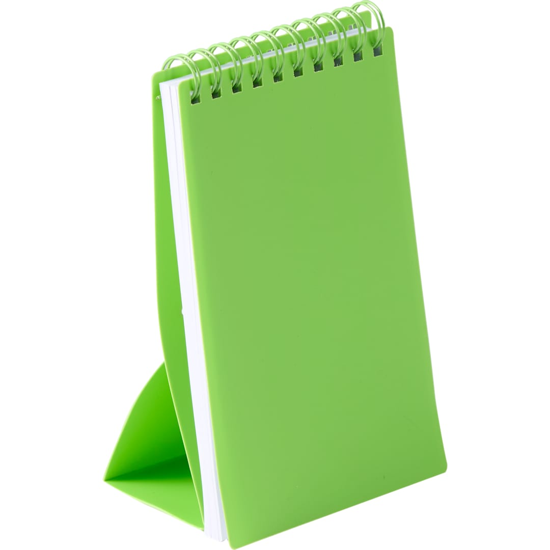 3&quot; x 5&quot; Recycled Stand Up Pocket Jotter - SM-5319 Green