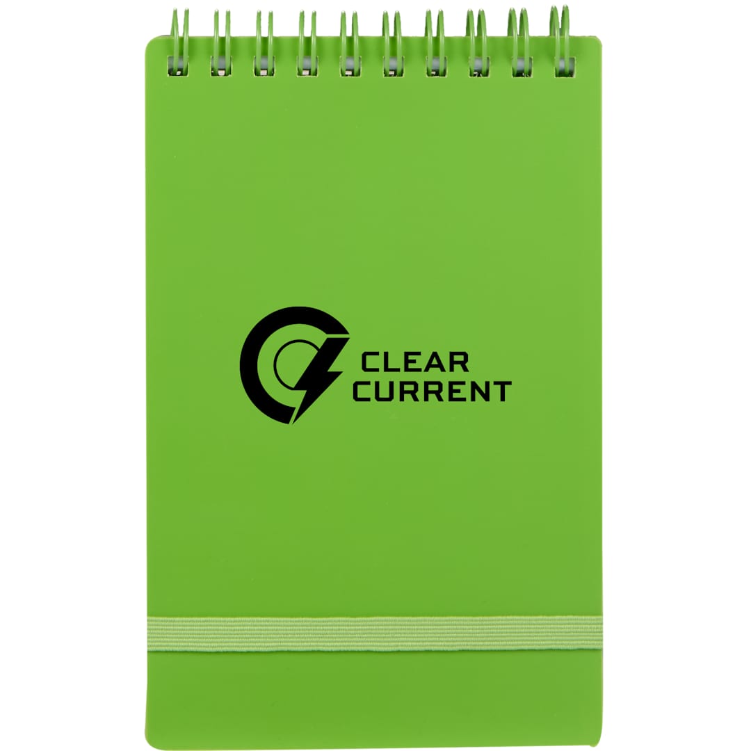 3&quot; x 5&quot; Recycled Stand Up Pocket Jotter - SM-5319 Green