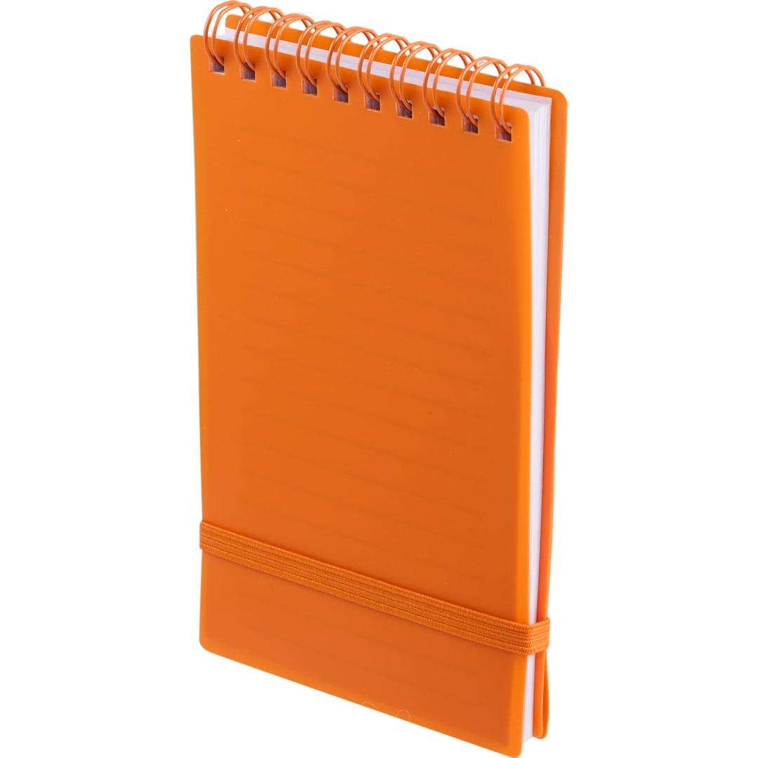 3&quot; x 5&quot; Recycled Stand Up Pocket Jotter - SM-5319 Orange