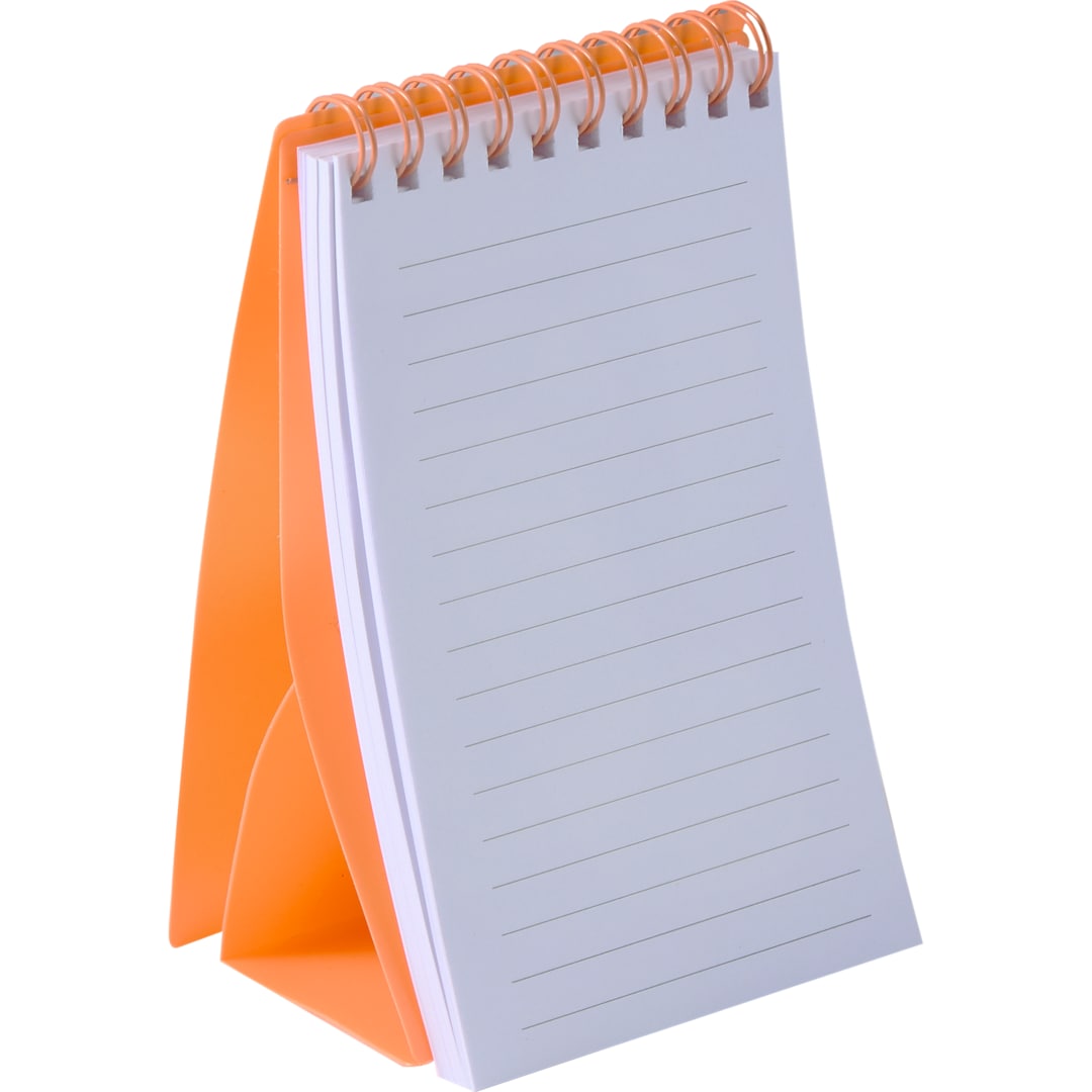 3&quot; x 5&quot; Recycled Stand Up Pocket Jotter - SM-5319 Orange