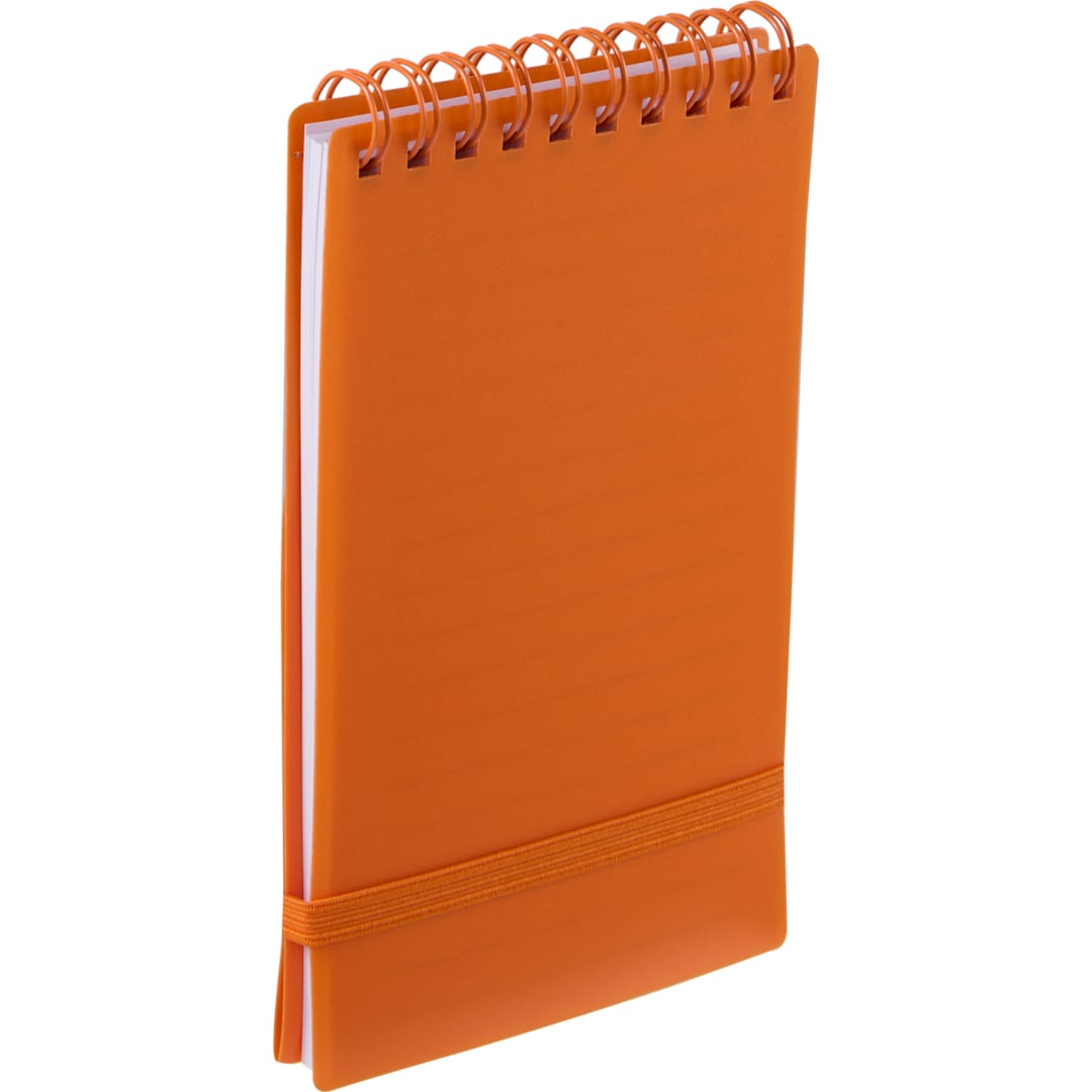 3&quot; x 5&quot; Recycled Stand Up Pocket Jotter - SM-5319 Orange