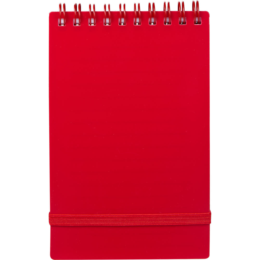 3&quot; x 5&quot; Recycled Stand Up Pocket Jotter - SM-5319 Red