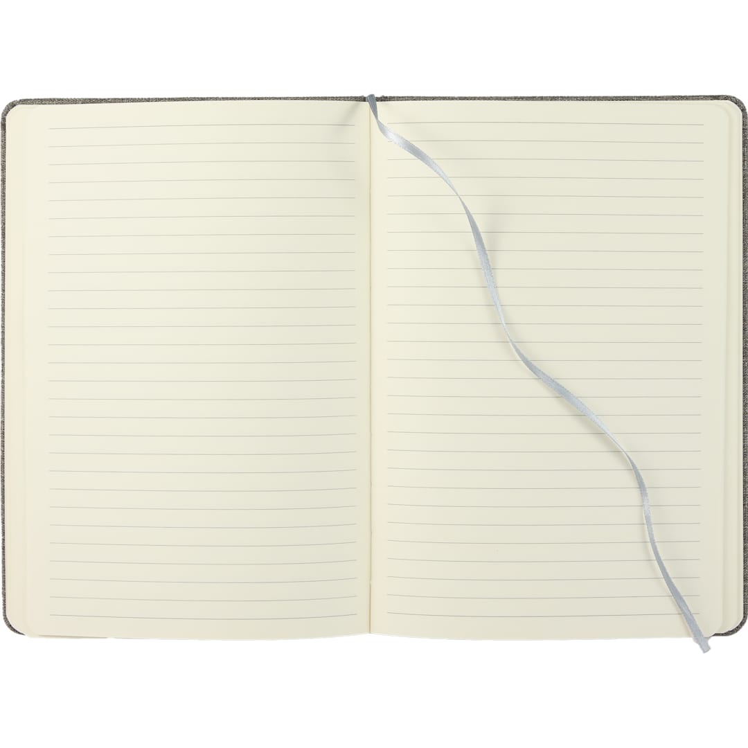 5.5&quot; x 8.5&quot; FSC&#174; Recycled Mouse Pad Bound Notebook - SM-5320 Gray