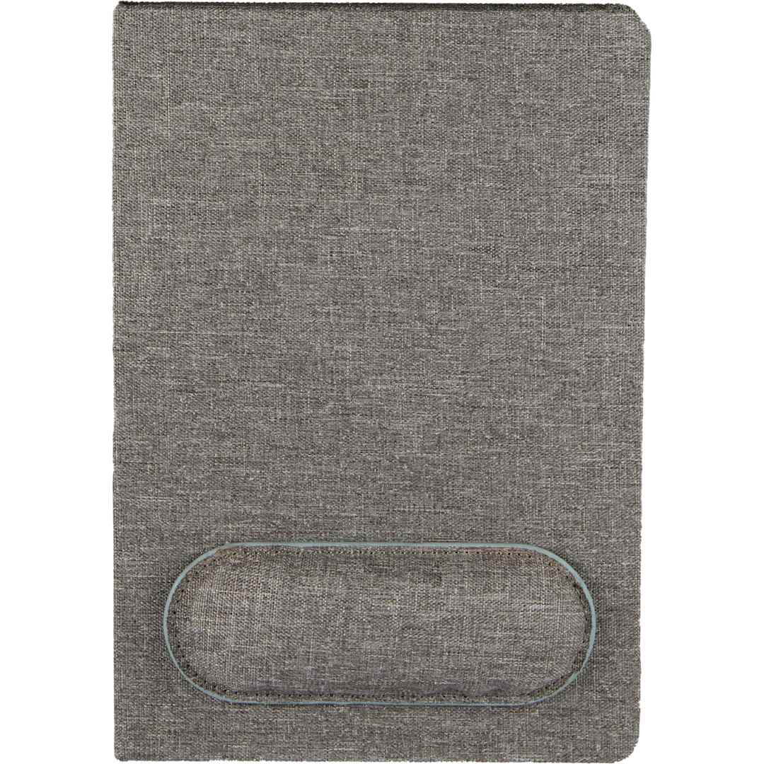 Bullet 5.5" x 8.5" FSC® Recycled Mouse Pad Bound Notebook - SM-5320