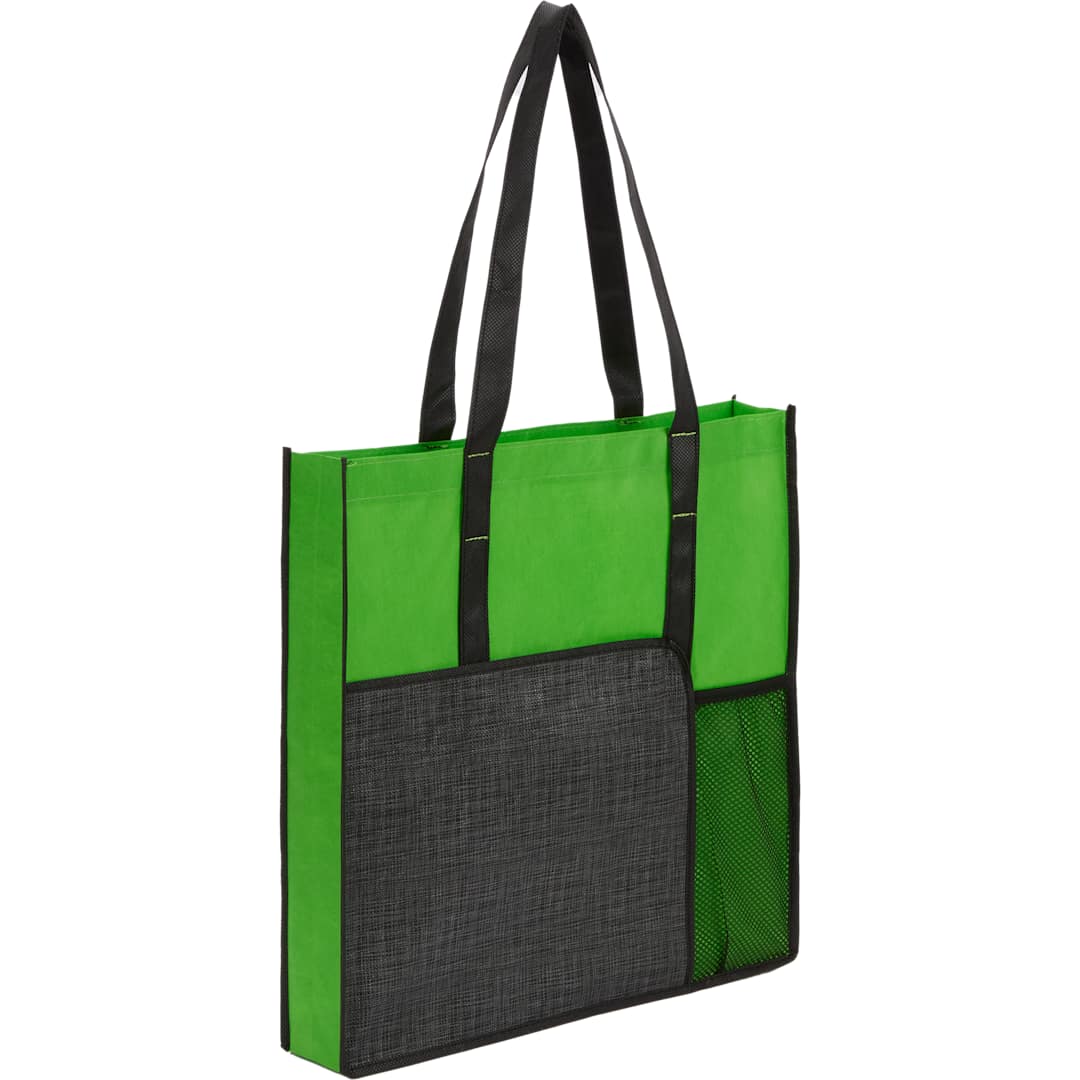 Radius Recycled Non-Woven Tote - SM-5599 Green