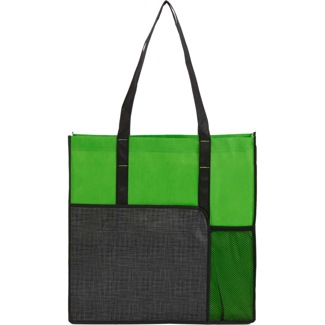 Radius Recycled Non-Woven Tote - SM-5599 Green