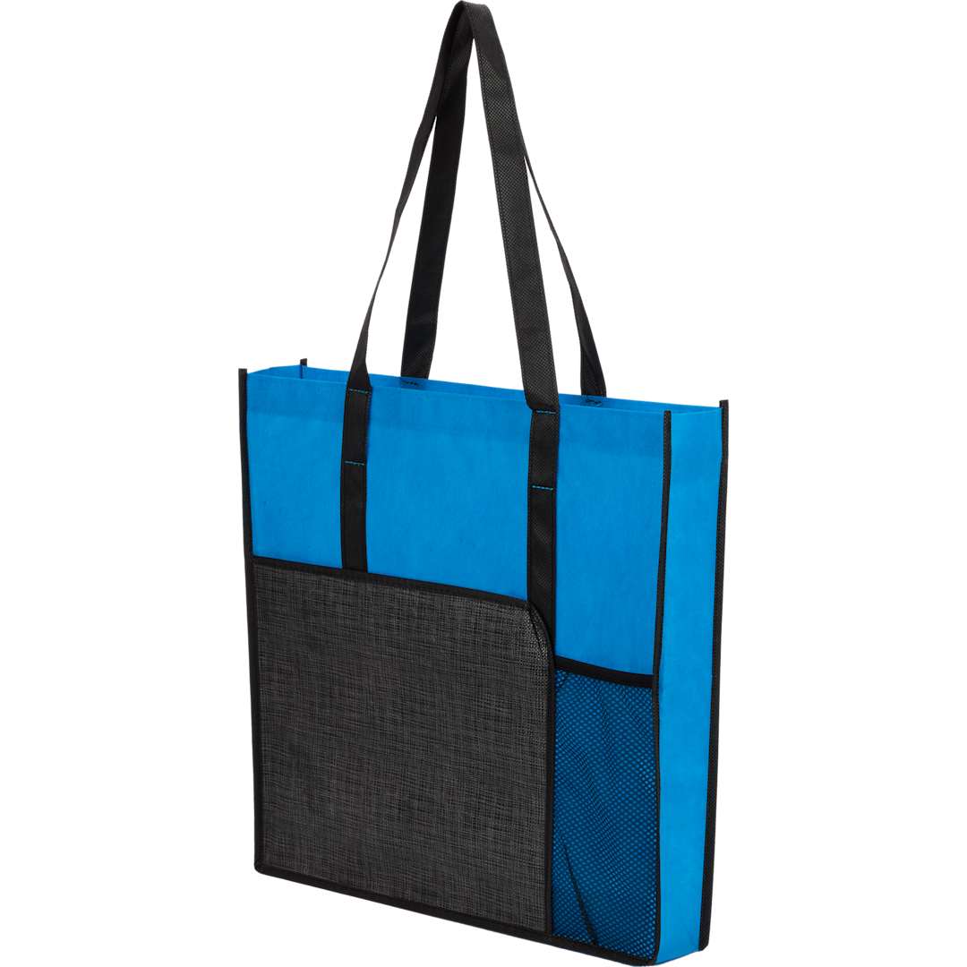 Radius Recycled Non-Woven Tote - SM-5599 Blue