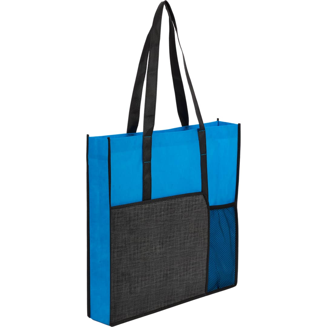 Radius Recycled Non-Woven Tote - SM-5599 Blue