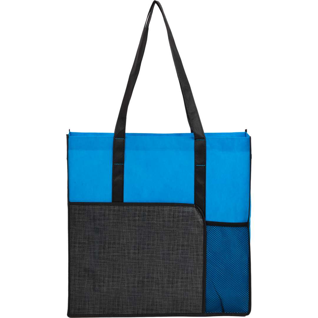 Radius Recycled Non-Woven Tote - SM-5599 Blue