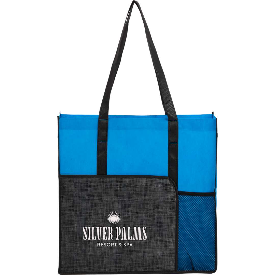 Radius Recycled Non-Woven Tote - SM-5599 Blue