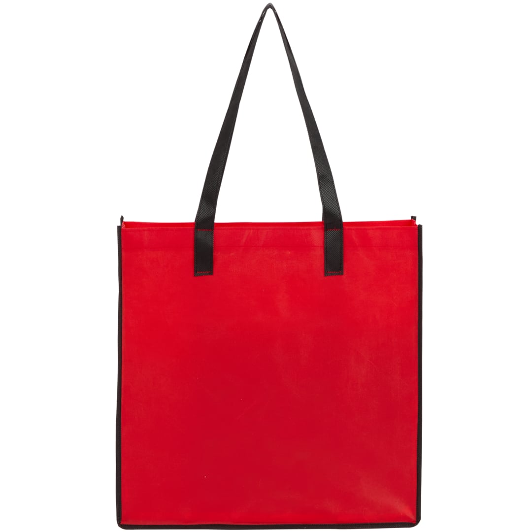 Radius Recycled Non-Woven Tote - SM-5599 Red