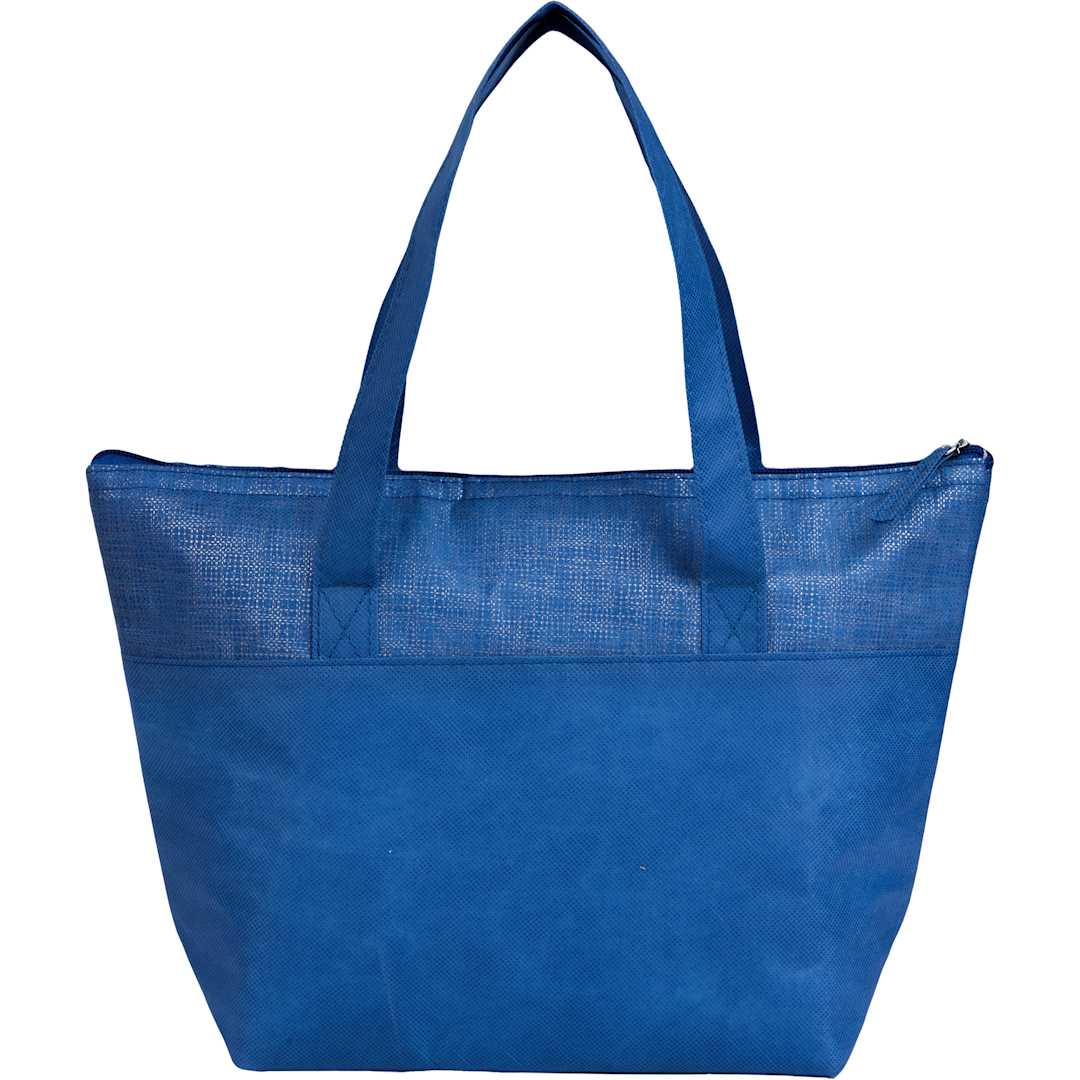 Mist Recycled 9-Can Non-Woven Tote Cooler - SM-5626 Blue