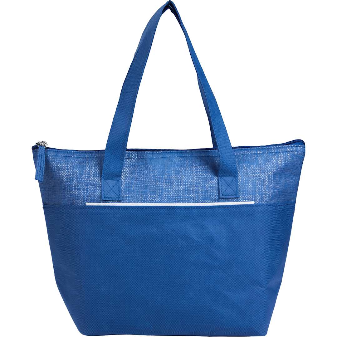 Mist Recycled 9-Can Non-Woven Tote Cooler - SM-5626 Blue