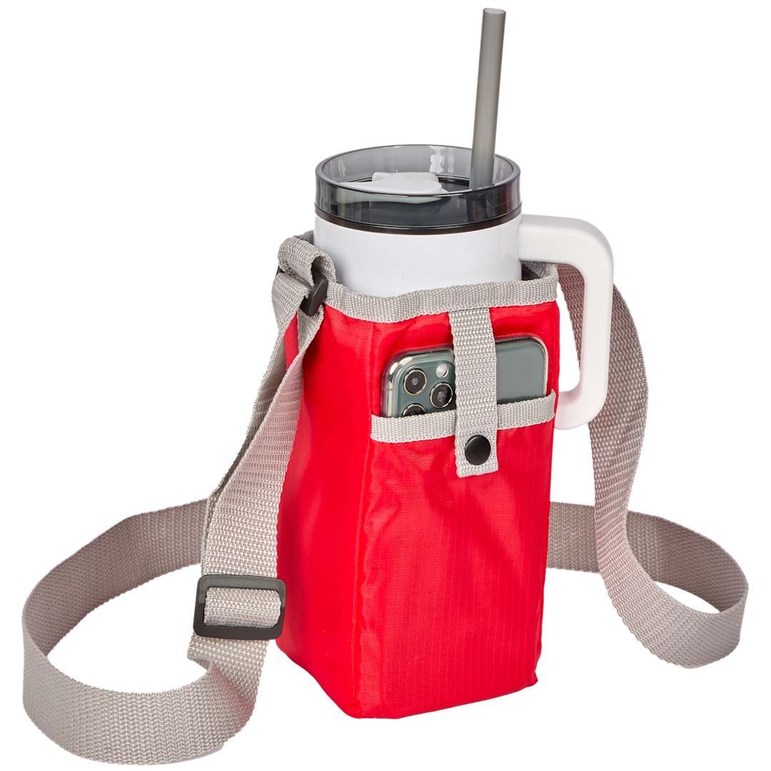 Insulated Bottle Sling - SM-5627 Red