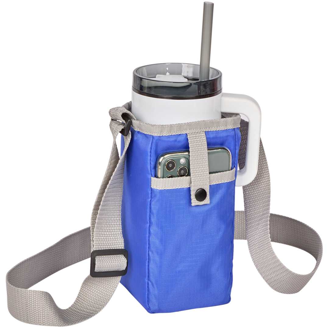 Insulated Bottle Sling - SM-5627 Blue