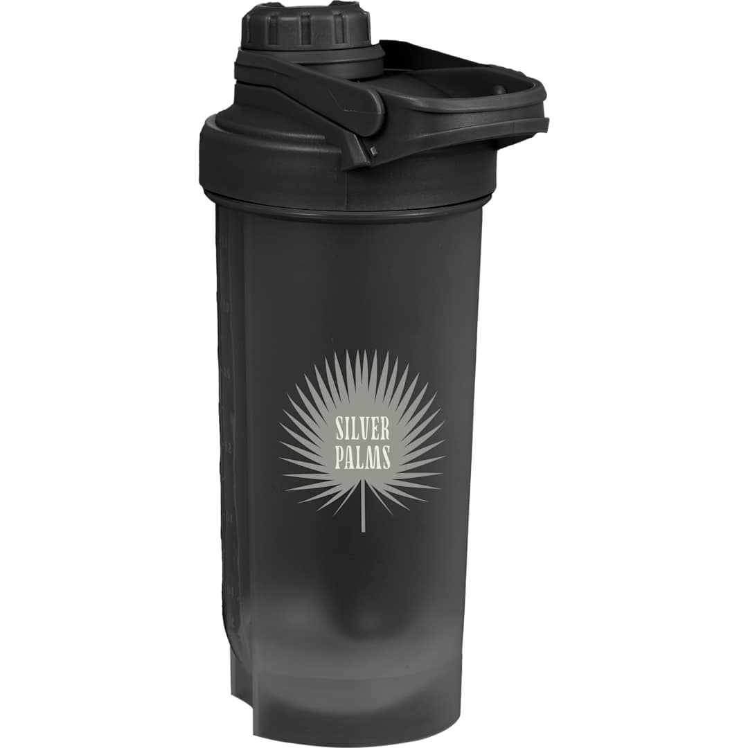 Buddy 24oz Recycled Protein Shaker Bottle - SM-6969 Black