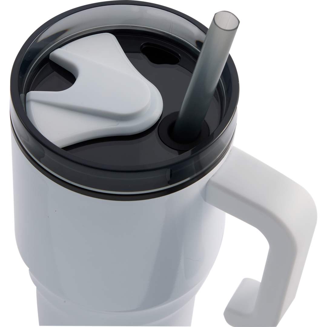 Thor 20 oz Eco-Friendly Straw Mug - SM-6970 White