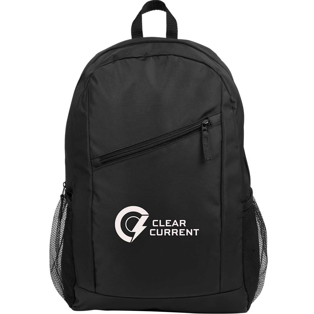 Packable Recycled Backpack - SM-8206 Black