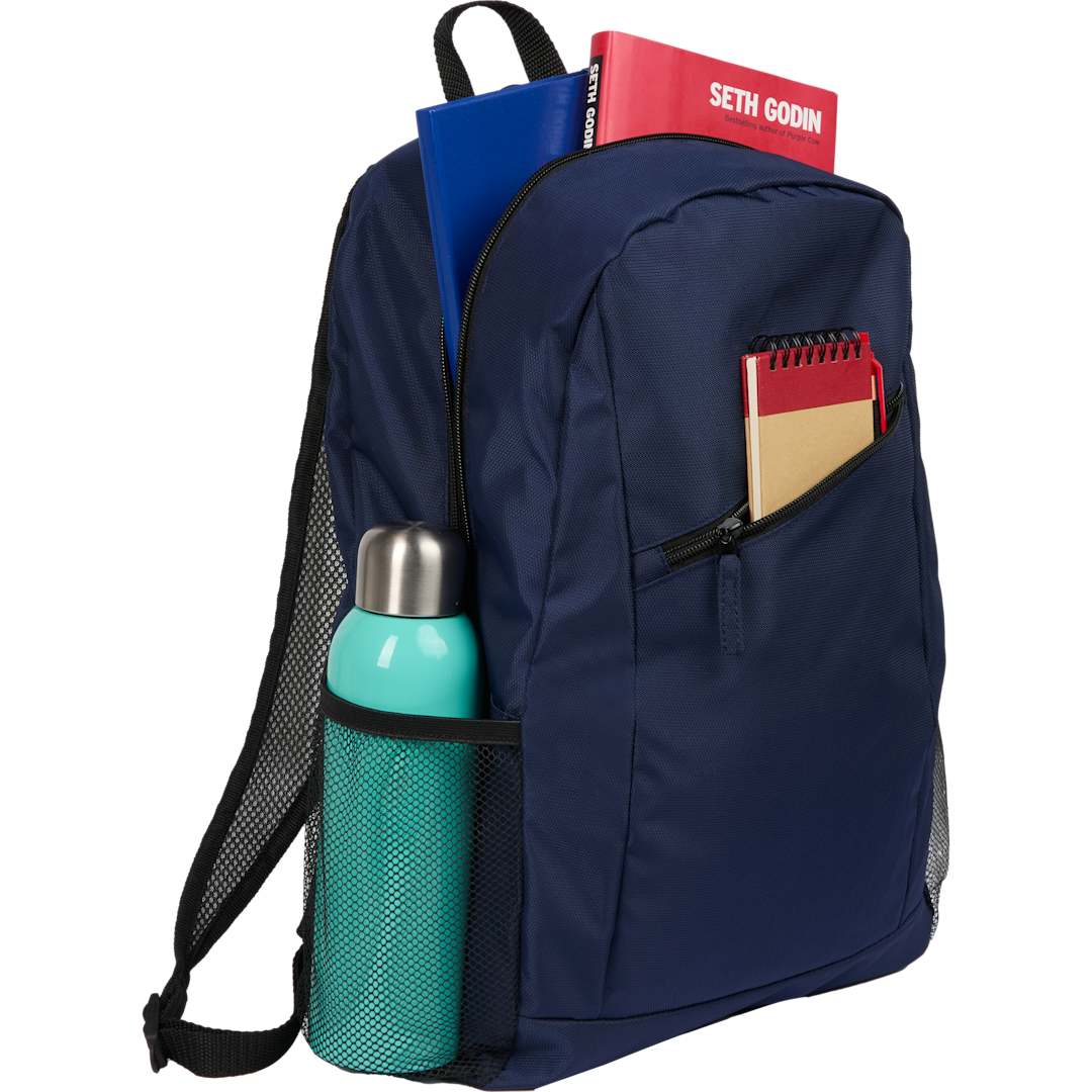 Packable Recycled Backpack - SM-8206 Blue