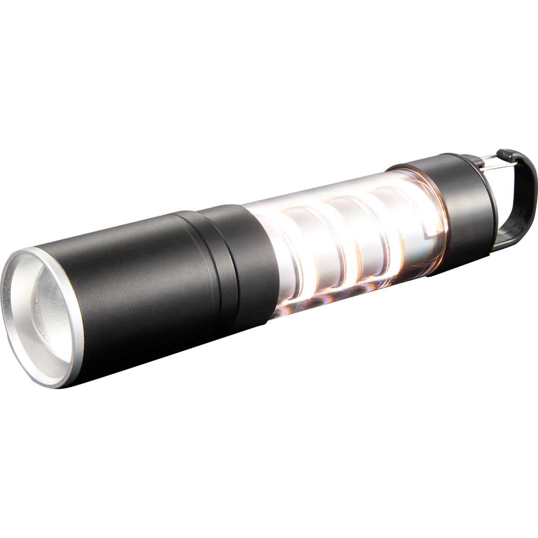 Hanging Spiral Filament Lantern Flashlight - 8053-23 Black