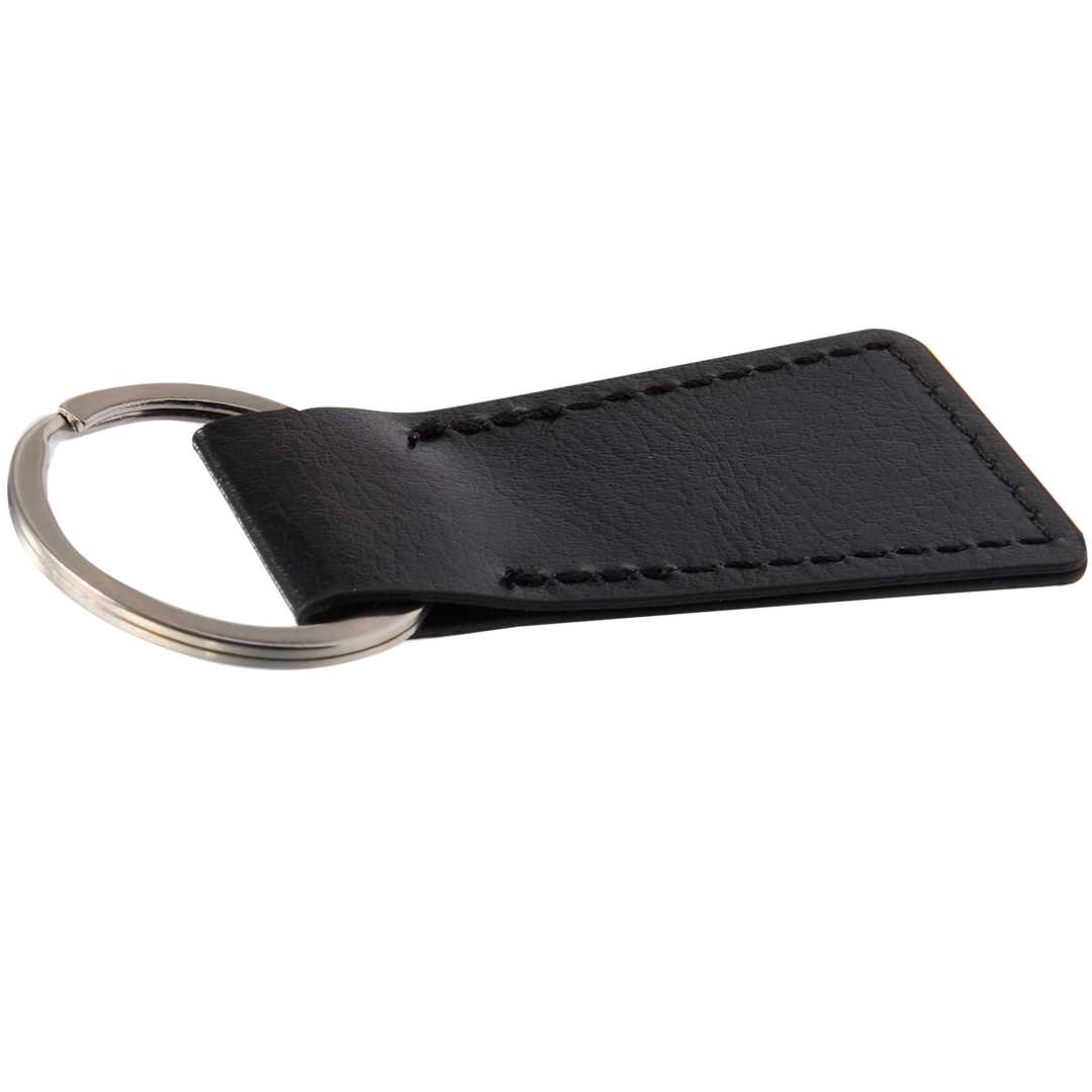 Recycled PU Keychain - SM-2308 Black