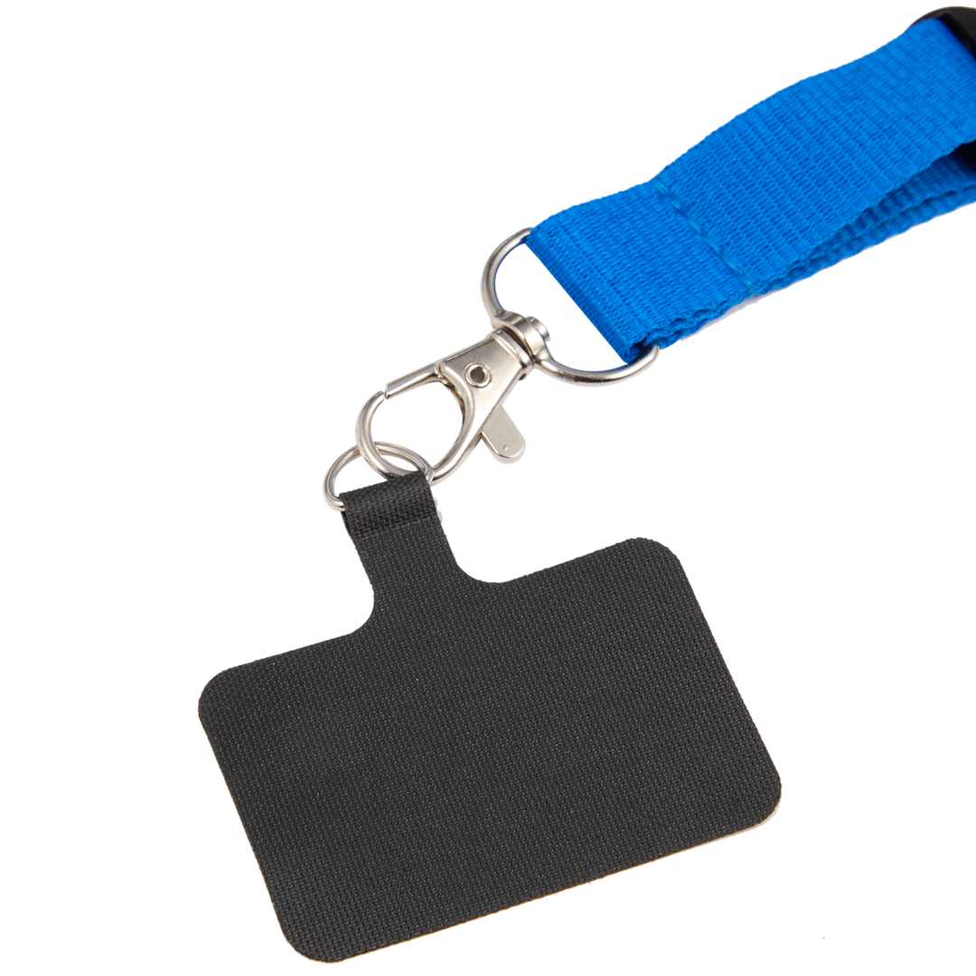 Adjustable Recycled Phone Lanyard - SM-2468 Blue