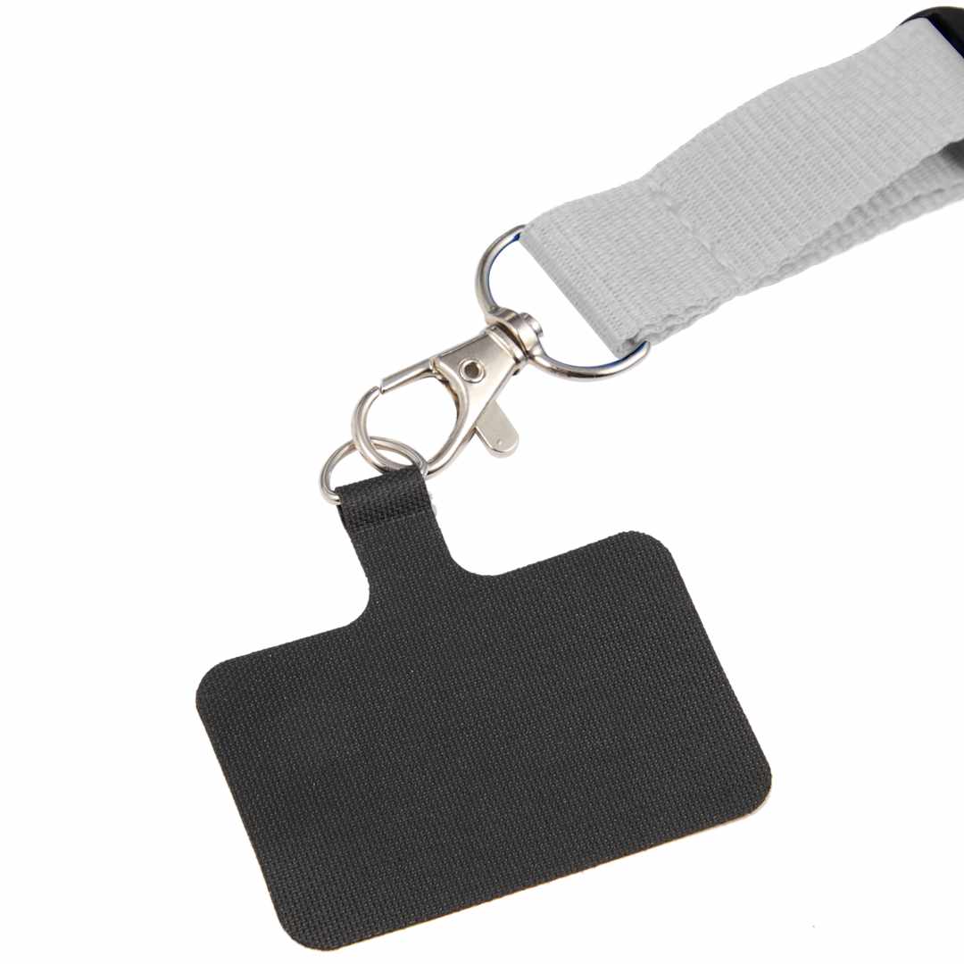 Adjustable Recycled Phone Lanyard - SM-2468 White