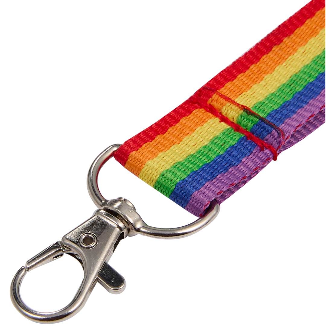  Recycled Rainbow Wrist Lanyard - SM-2470