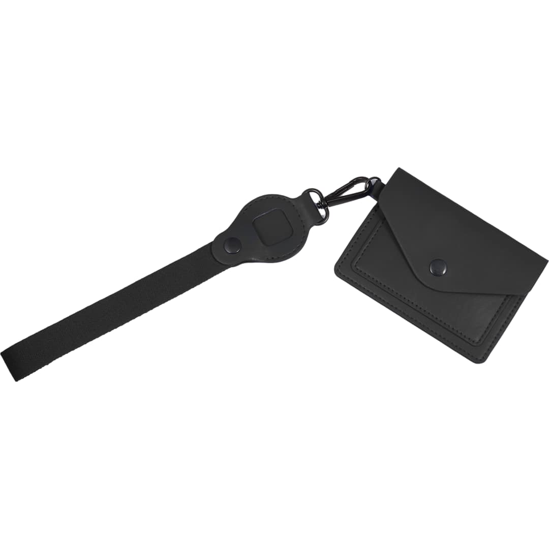  Recycled Wrist Lanyard with Card Holder - SM-2471