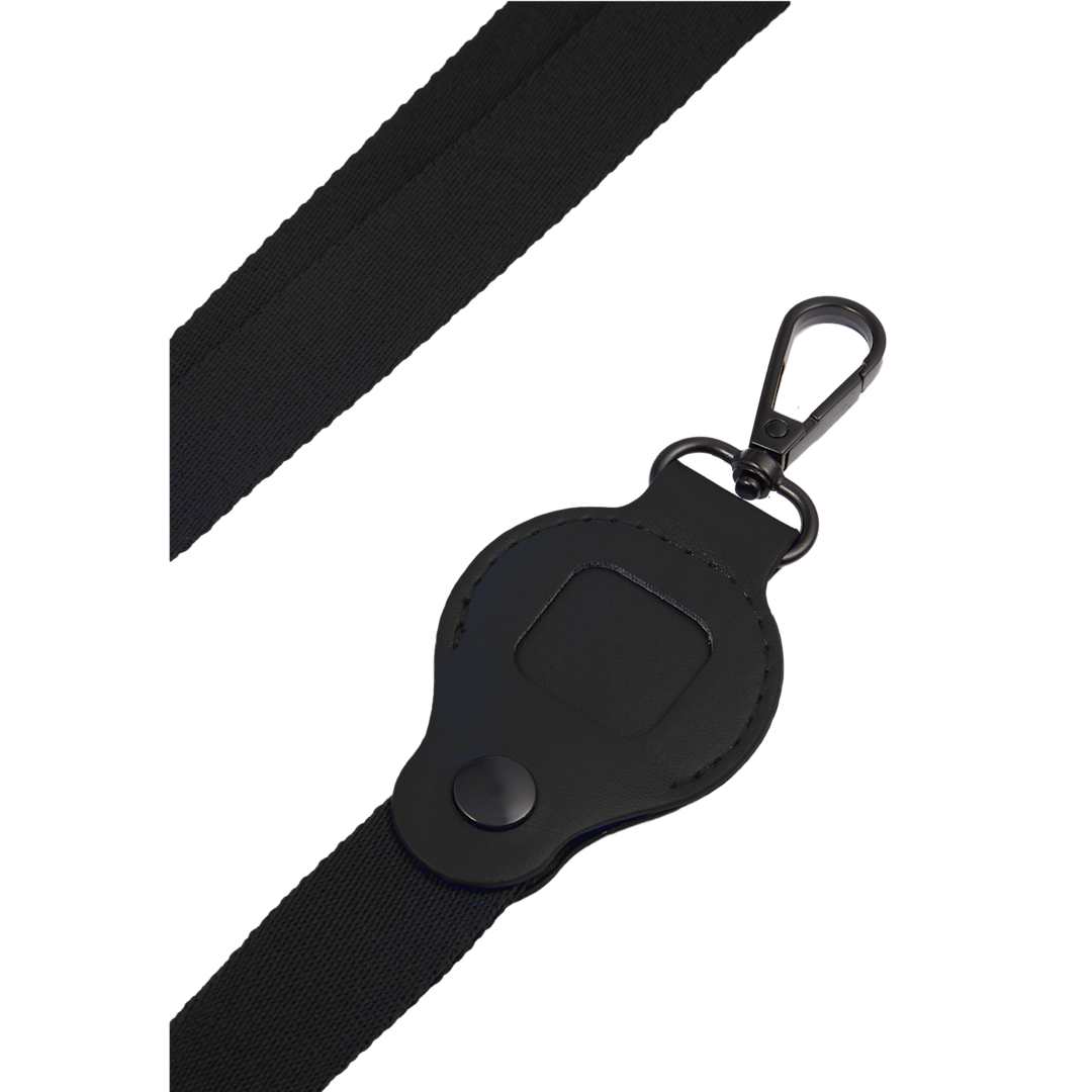 Recycled AirTag Lanyard - SM-2472 Black