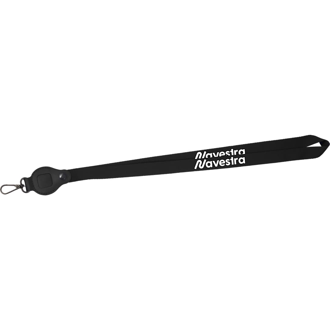 Recycled AirTag Lanyard - SM-2472 Black