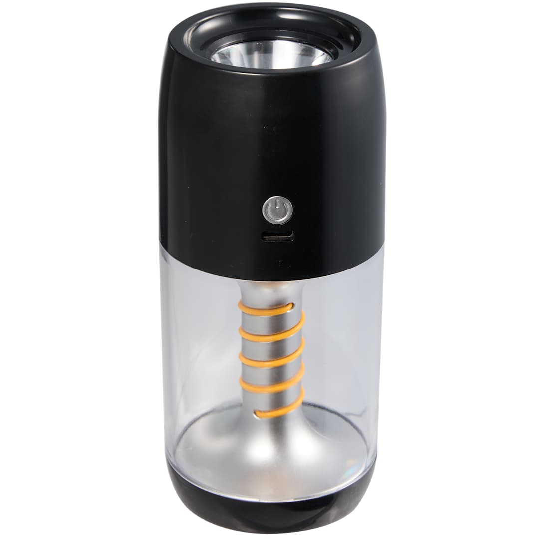 Recycled Spiral Filament 80 Lumens Lantern - SM-9529 Black