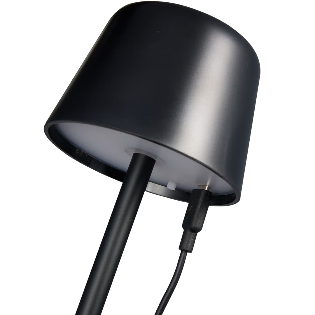 Recycled Mini Rechargeable Desk Lamp - SM-9534 Black
