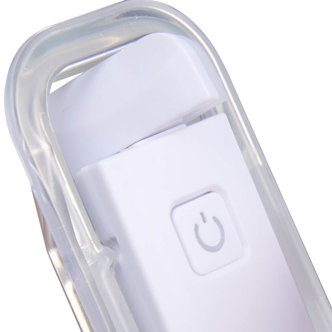 Recycled Rechargeable Book Light - SM-9538 White