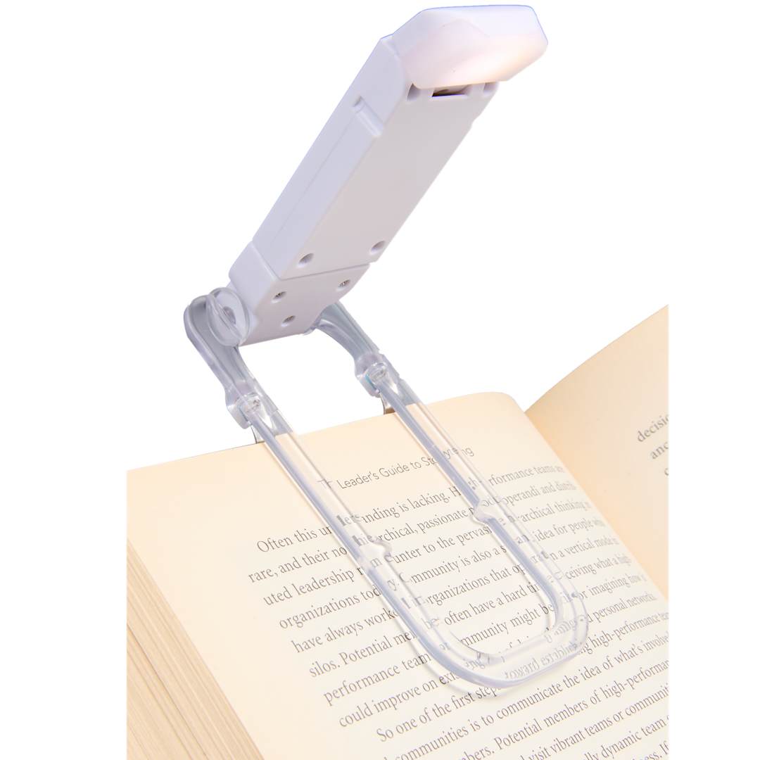 Recycled Rechargeable Book Light - SM-9538 White