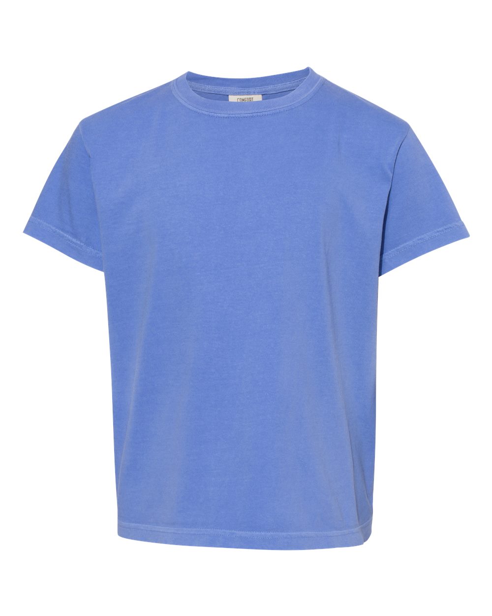 Comfort Colors Youth Garment-Dyed Heavyweight T-Shirt - 9018 Flo Blue