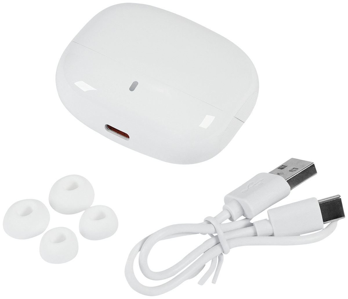 ANC(ACTIVE NOISE CANCALLATION) EARBUDS - EL228 White