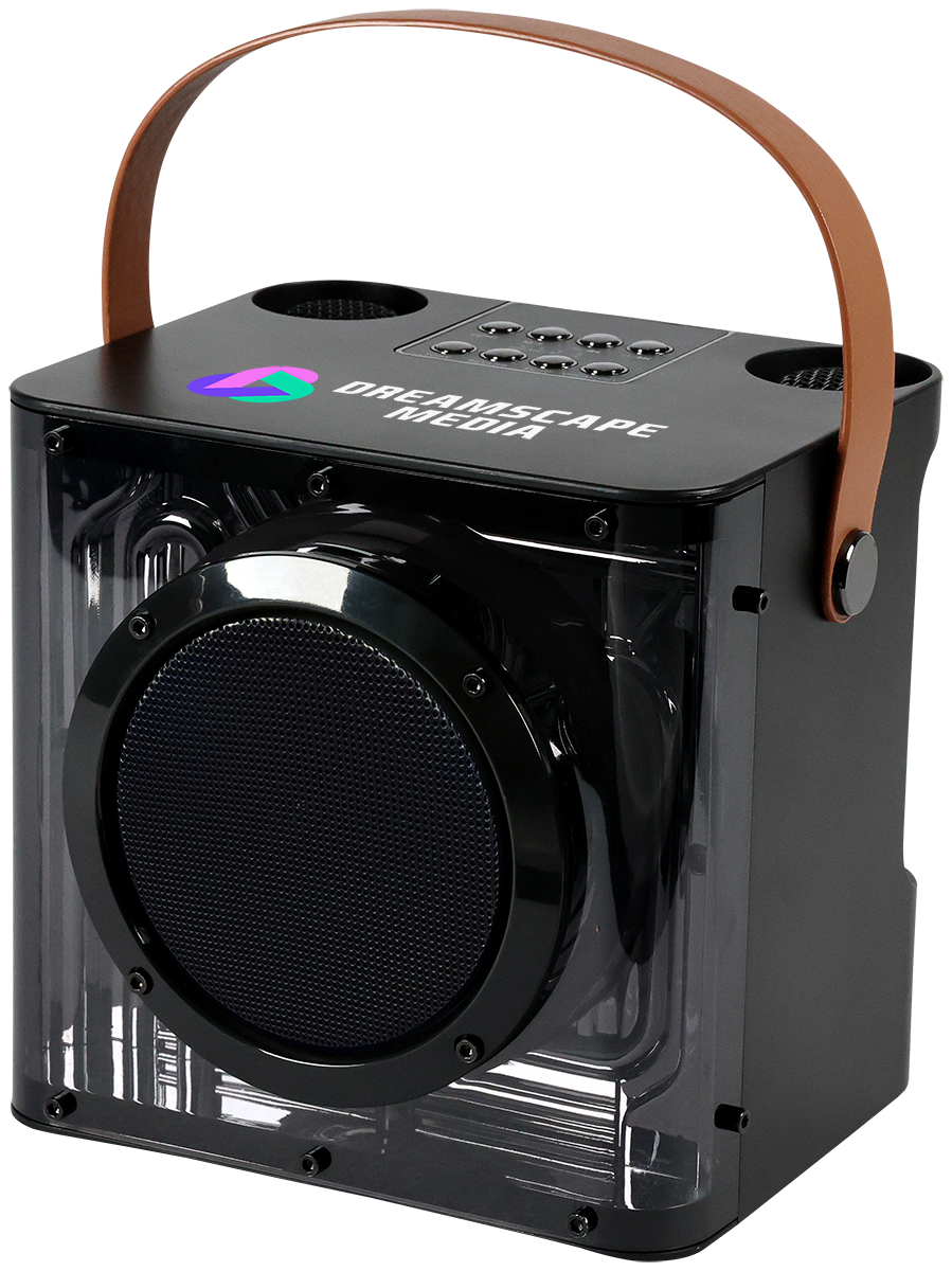 15W Karaoke Wireless Speaker with 2 Mics - EL230 Black