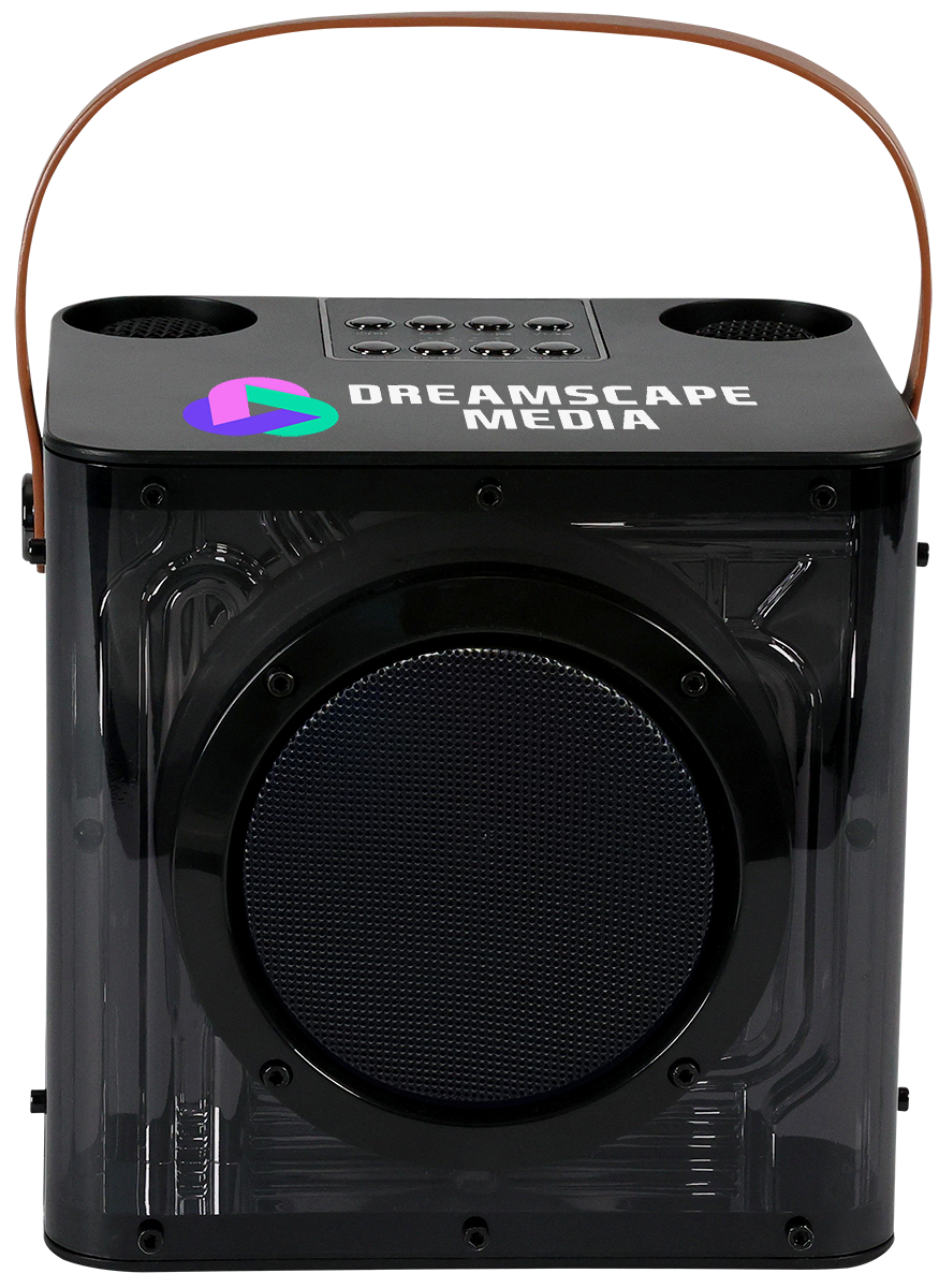 15W Karaoke Wireless Speaker with 2 Mics - EL230 Black