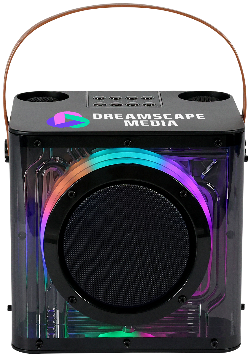 15W Karaoke Wireless Speaker with 2 Mics - EL230 Black