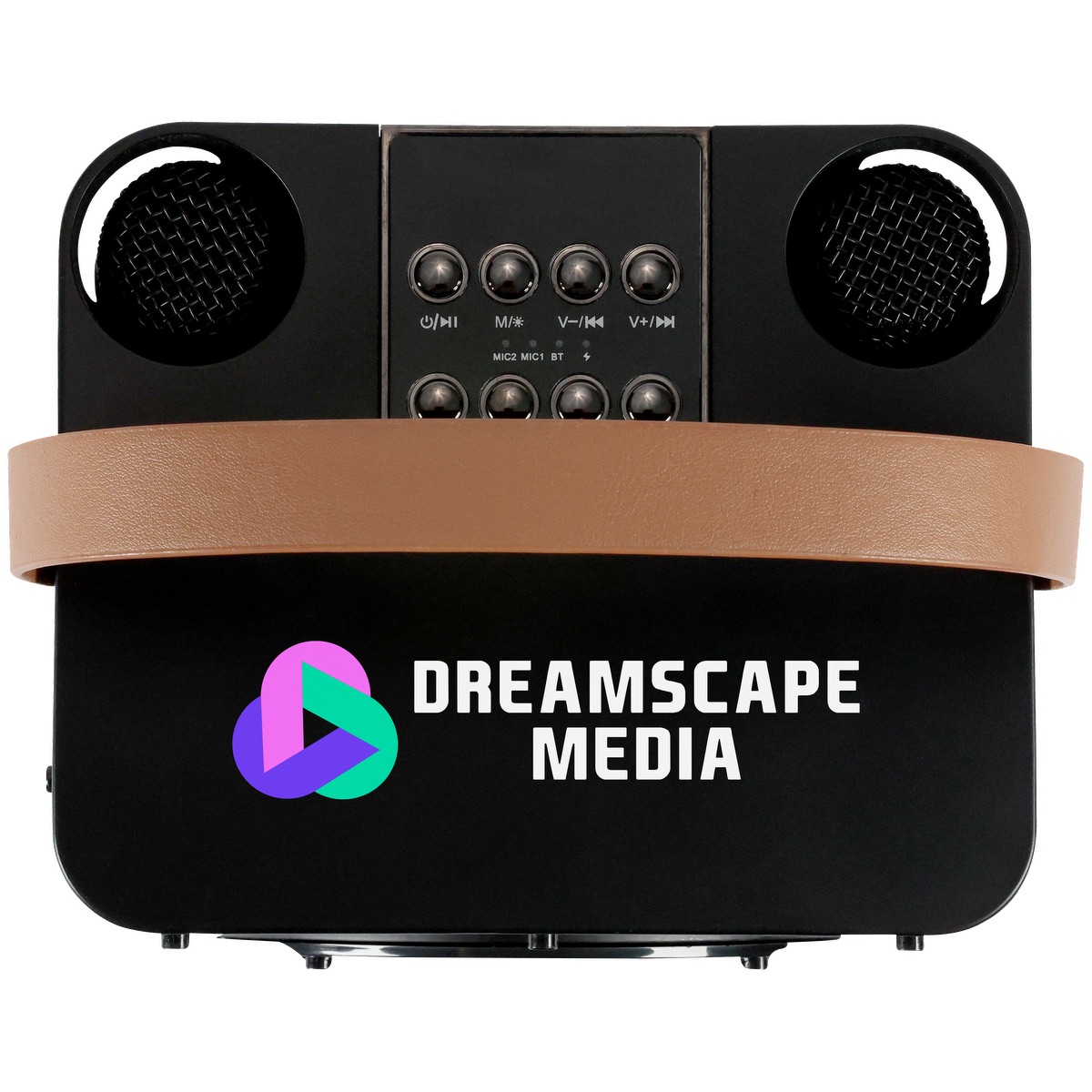 15W Karaoke Wireless Speaker with 2 Mics - EL230 Black