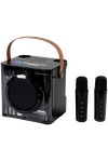 15W Karaoke Wireless Speaker with 2 Mics - EL230 black