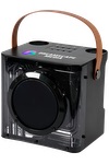 15W Karaoke Wireless Speaker with 2 Mics - EL230 Black