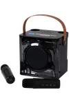15W Karaoke Wireless Speaker with 2 Mics - EL230 Black