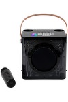 15W Karaoke Wireless Speaker with 2 Mics - EL230 Black