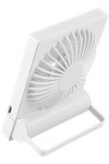 Rechargeable Slim Desktop 3-Speed fan - EL234 White