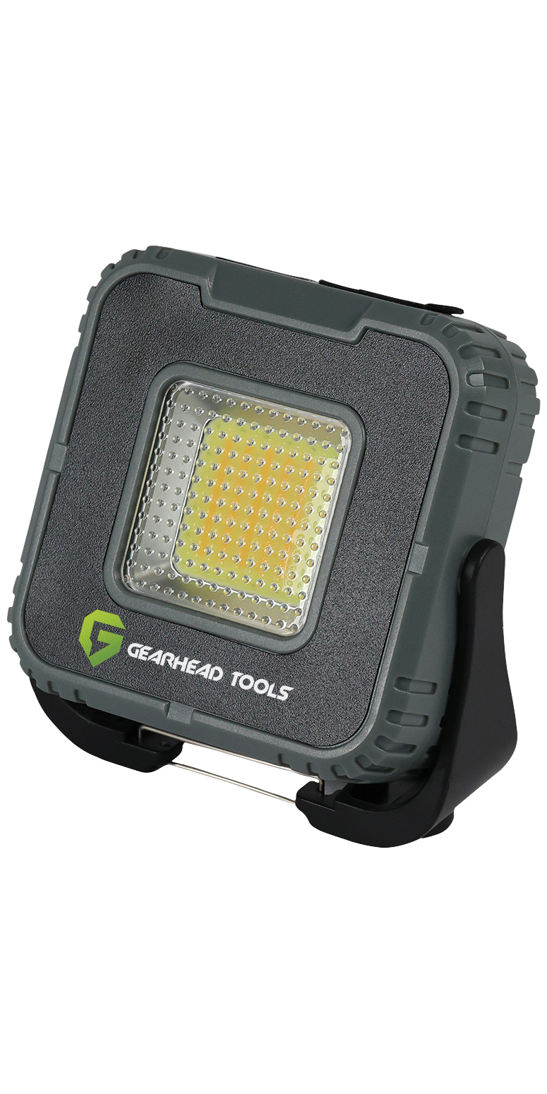 10W COB & LED RECHARGEABLE WORKLIGHT - FL216 Gray