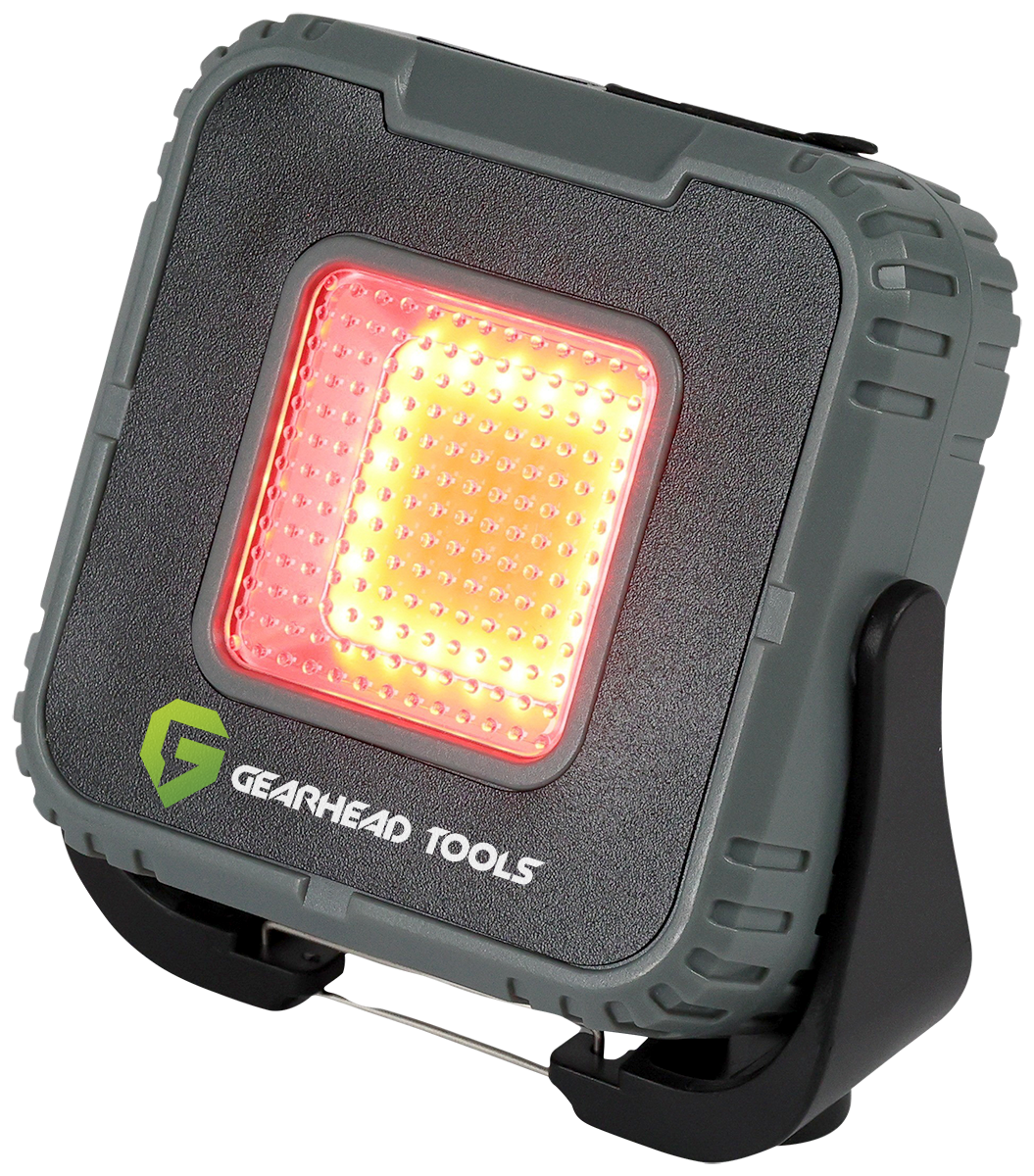 10W COB & LED RECHARGEABLE WORKLIGHT - FL216 red