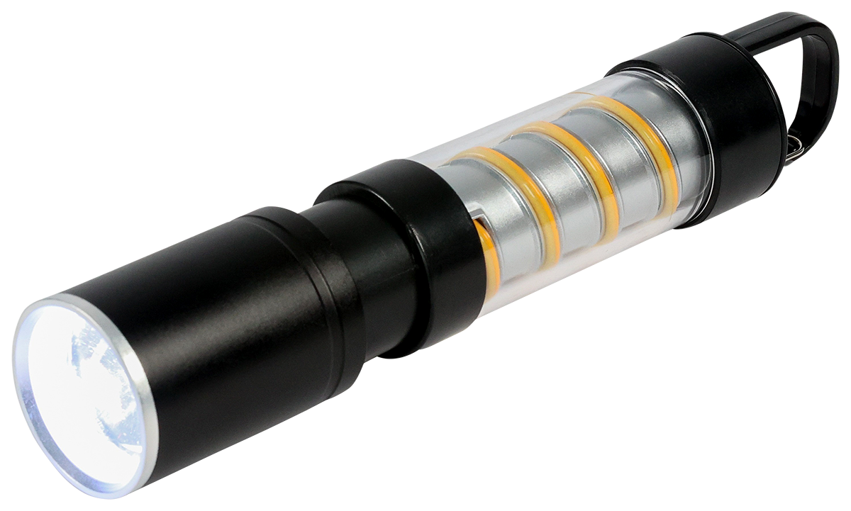 Rechargeable Lantern/Flashlight - FL219 Black